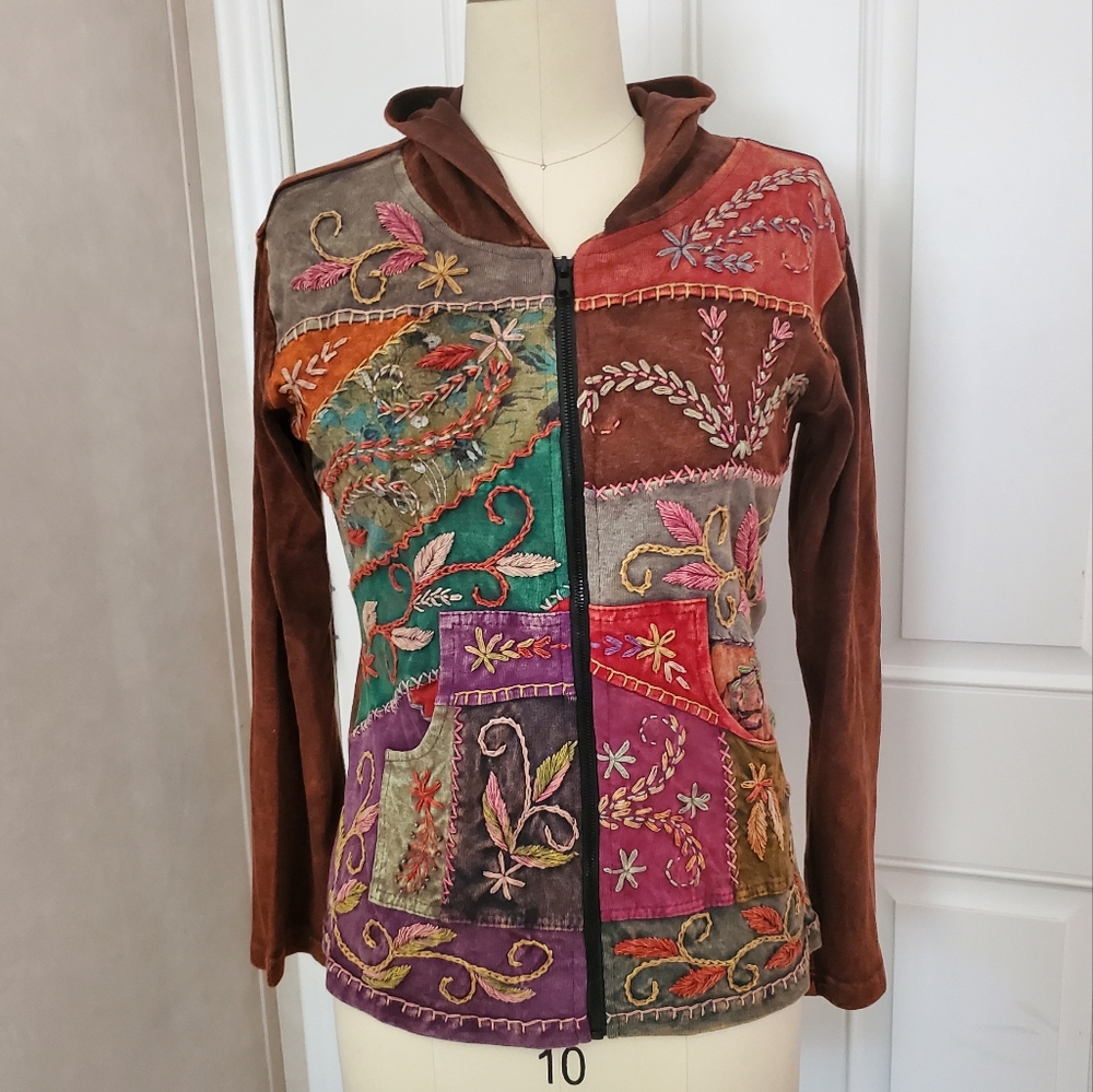 NWT Windhorse Embroidered Jacket
